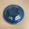 German Bauhaus Blue Glass Bowl by Karl Wiedmann for WMF Ikora, 1930s 17