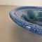 German Bauhaus Blue Glass Bowl by Karl Wiedmann for WMF Ikora, 1930s 14