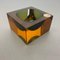 Murano Glass Sommerso Block Cube Ashtray Element by Flavio Poli, Italy, 1970s, Image 3