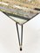 Mid-Century Italian Inlaid Marble Coffee Table with Metal and Brass Finish, 1950s 8