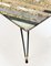 Mid-Century Italian Inlaid Marble Coffee Table with Metal and Brass Finish, 1950s, Image 8
