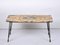 Mid-Century Italian Inlaid Marble Coffee Table with Metal and Brass Finish, 1950s 10