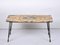 Mid-Century Italian Inlaid Marble Coffee Table with Metal and Brass Finish, 1950s, Image 10