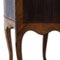 Tuscan Crossbow Bedside Table with Marble Top 4