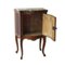 Tuscan Crossbow Bedside Table with Marble Top 7