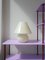 Fungo vintage in vetro di Murano color crema, Immagine 3
