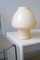Vintage Murano Yellow Swirl Mushroom Table Lamp, Image 7