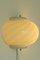 Cream Yellow Murano Glass Wall Lamp with Swirl 2