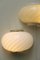 Cream Yellow Murano Glass Wall Lamp with Swirl 8