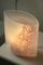 Lámpara de mesa vintage de Murano Vetri única L: 26 cm, Imagen 2