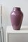 Vintage Murano Maroon Glass Vase 1