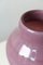 Vase Vintage en Verre de Murano Bordeaux H: 30 cm 3