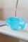 Vintage Blue Murano Shell Bowl 2