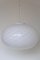 Weiße Deckenlampe aus Muranoglas 1