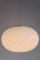 Weiße Deckenlampe aus Muranoglas 6