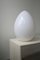 Vintage Murano Egg Table Lamp 1