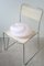 Vintage Murano Pink Swirl Ceiling Lamp 3