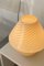 Extra große gelbe Vintage Murano Pilz Lampe H: 37,5 cm 9