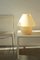 Extra große gelbe Vintage Murano Pilz Lampe H: 37,5 cm 4