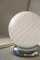 Lámpara de mesa vintage redonda de cristal de Murano, Imagen 7