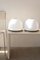 Lampada da tavolo vintage in vetro di Murano bianco, Immagine 1