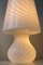 Lampada vintage grande a forma di fungo in vetro di Murano H: 50 cm, Immagine 5
