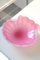Vintage Pink Alabastro Murano Shell Bowl 3