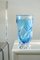 Vase Vintage Murano Bleu H: 20 cm 1