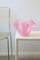 Vintage Murano Pink Handkerchief Glass Bowl Vase 5