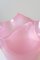 Vintage Murano Pink Handkerchief Glass Bowl Vase 3