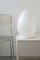 Lámpara de mesa vintage en forma de huevo de Murano H: 38 cm, Imagen 3