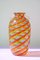 Vaso vintage in vetro di Murano dei Fratelli Toso, Immagine 5