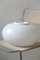 Weiße Murano Glas Swirl Deckenlampe 1