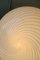 White Murano Glass Swirl Ceiling Lamp, Image 5