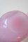 Cuenco vintage grande de cristal de Murano rosa, Imagen 4