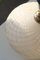 Base per lampada vintage in vetro di Murano color crema, Immagine 3