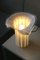 Vintage Murano Calla Lily White Table Lamp 5