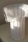 Lampada da tavolo Calla vintage in vetro di Murano bianco H: 26 cm, Immagine 6