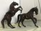 Leather Horse Figurines, 1950s, Set of 2 1