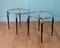 Tables d'Appoint en Chrome, Italie, 1970s, Set de 2 1