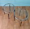 Italian Chrome Side Tables, 1970s, Set of 2 3