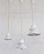 Mid-Century Nordic Style Metal and Glass Pendant Lamp from Glashütte Limburg, 1980s 11