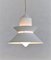 Mid-Century Nordic Style Metal and Glass Pendant Lamp from Glashütte Limburg, 1980s 2