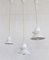 Mid-Century Nordic Style Metal and Glass Pendant Lamp from Glashütte Limburg, 1980s 9