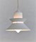 Mid-Century Nordic Style Metal and Glass Pendant Lamp from Glashütte Limburg, 1980s 3