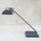 Satin Brass and Cast Iron Desk Lamp, 1940s 1
