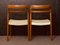 Mid-Century Norwegian Teak Dining Chairs with Paper Cord in Natural Colour, Set of 6 4