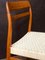 Norwegische Mid-Century Teak Esszimmerstühle mit Papierkordel in Naturfarbe, 6er Set 19