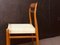 Norwegische Mid-Century Teak Esszimmerstühle mit Papierkordel in Naturfarbe, 6er Set 15