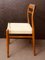 Mid-Century Norwegian Teak Dining Chairs with Paper Cord in Natural Colour, Set of 6 12